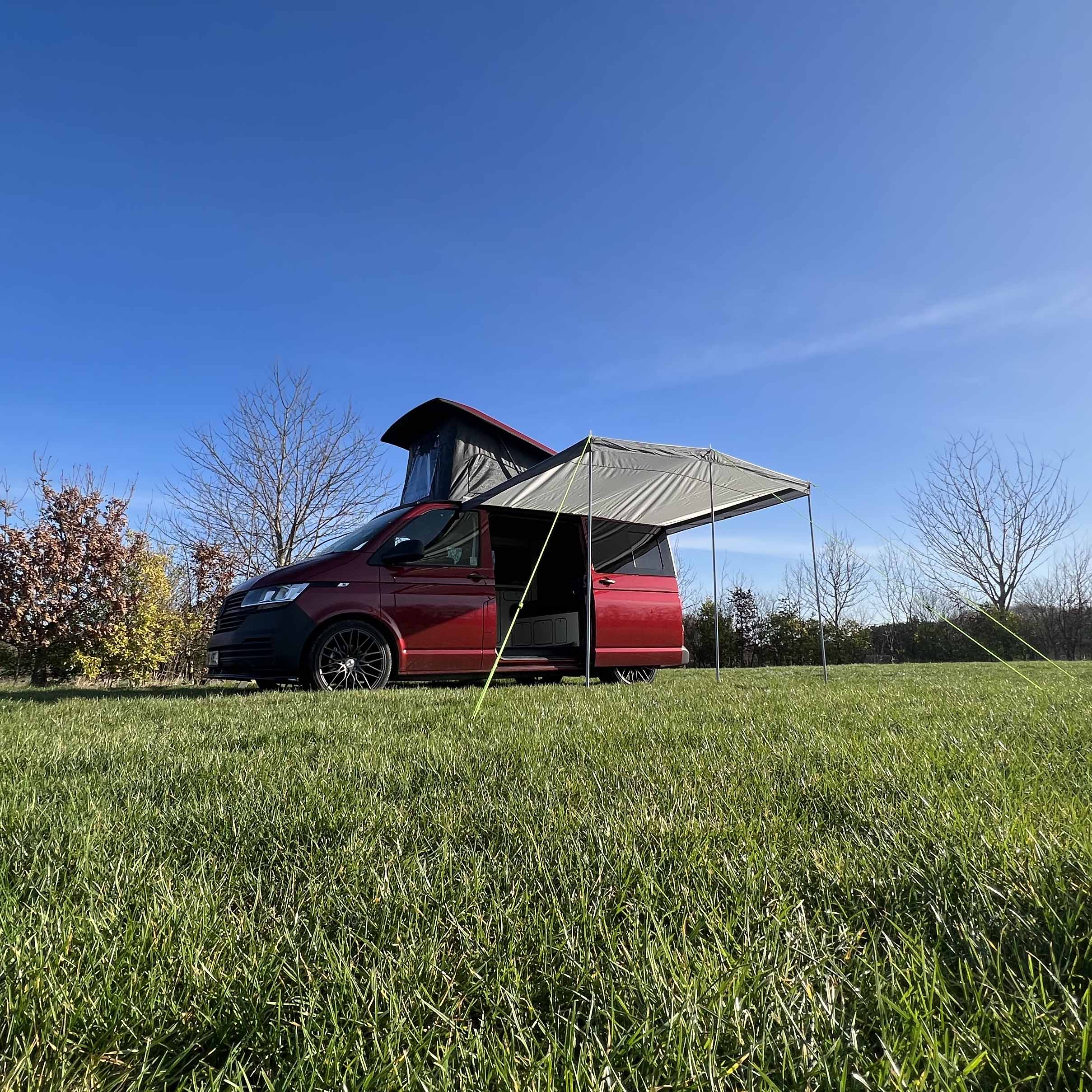 PolTek Sun Canopy Campervan Sun Shade Khyam