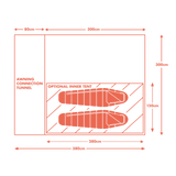 Kamper Compact Pole & Sleeve Driveaway Campervan Awning Khyam