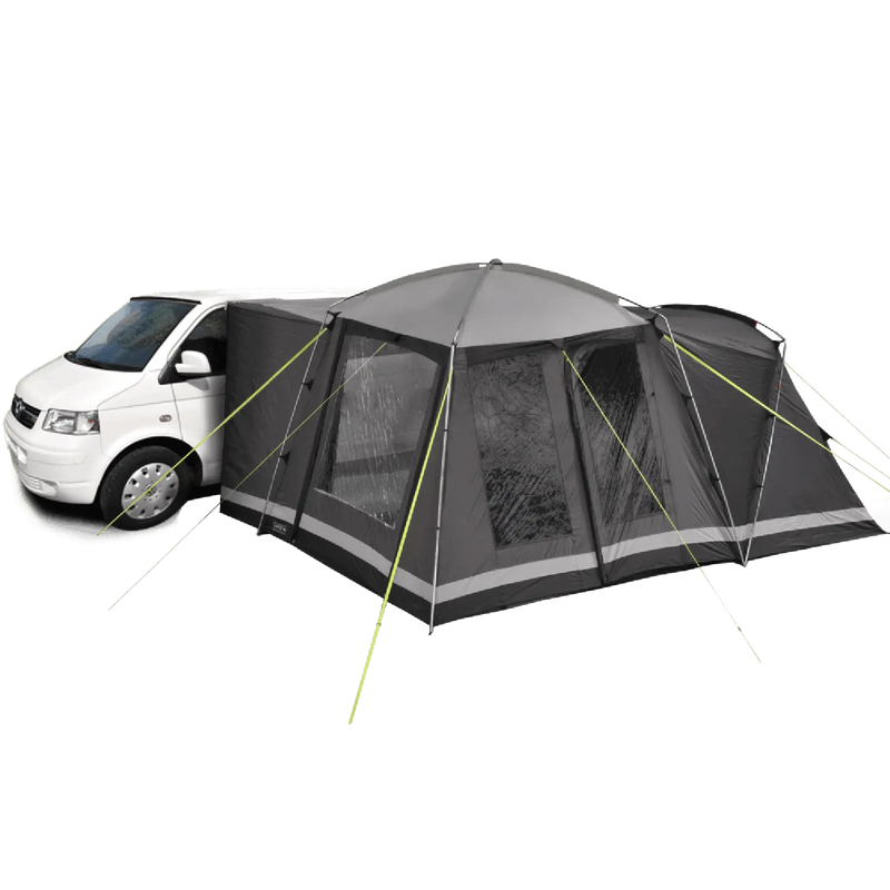 Khyam 2021 Kamper Sleeper Drive Away Campervan Awning on white background